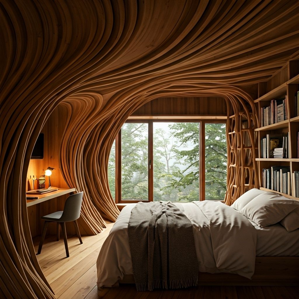 Intimate Cozy Nest treehouse for couples