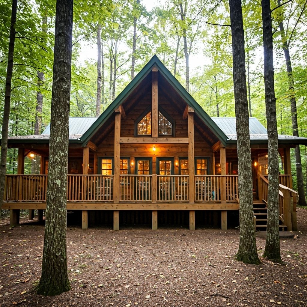 Large Family Adventure Cabin with multiple bedrooms